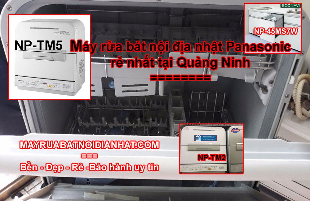 Máy rửa bát nội địa nhật Panasonic tại Quảng ninh